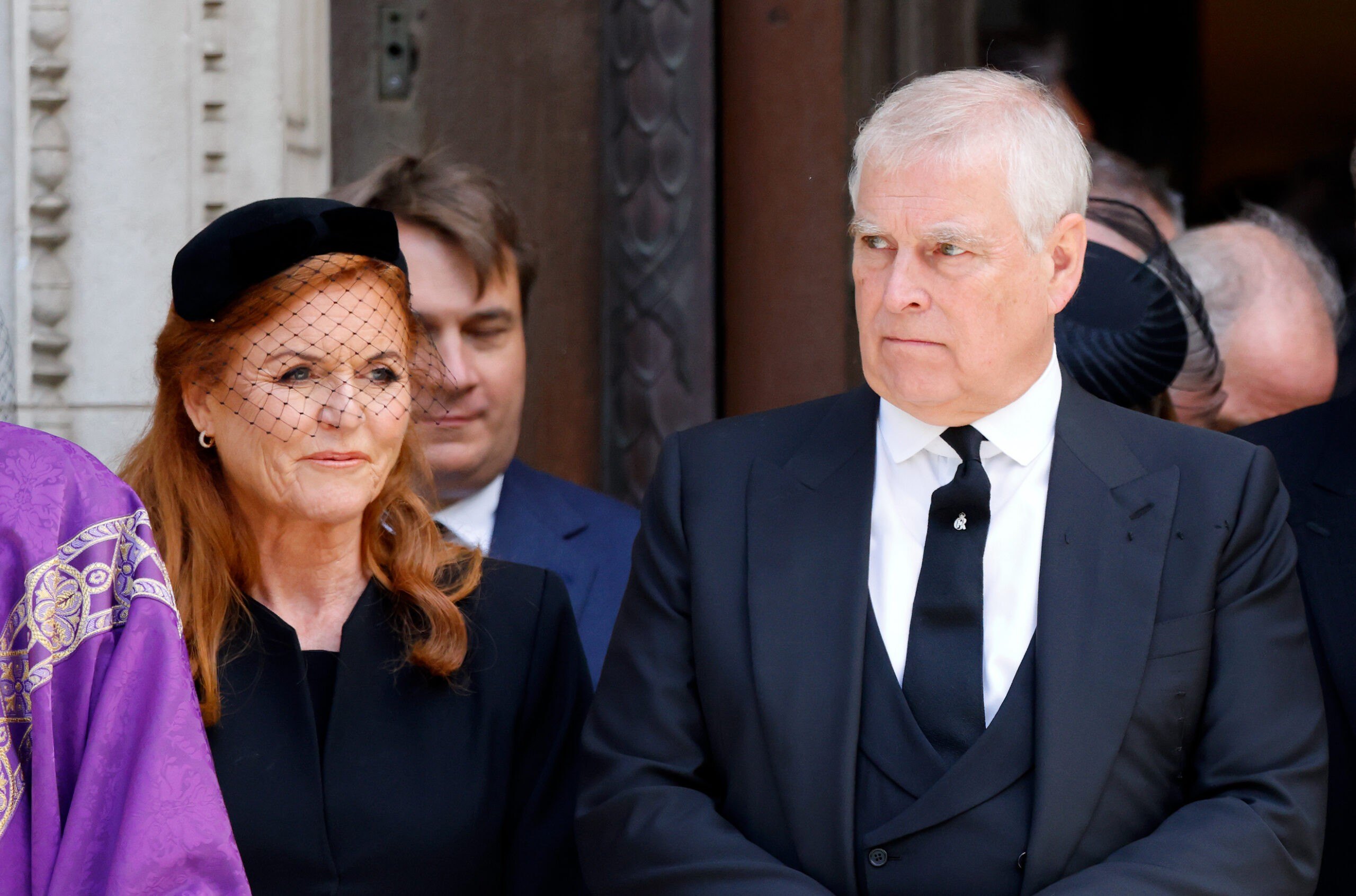 Prince Andrew ‘Agrees To Leave Royal Lodge’—but Demands He and Sarah Ferguson Each Be Given a Home in Return 12 LONDON, UNITED KINGDOM - SEPTEMBER 16: (EMBARGOED FOR PUBLICATION IN UK NEWSPAPERS UNTIL 24 HOURS AFTER CREATE DATE AND TIME) Sarah Ferguson, Duchess of York and Prince Andrew, Duke of York attend Katharine, Duchess of Kent's Requiem Mass service at Westminster Cathedral on September 16, 2025 in London, England. Katharine, Duchess of Kent was married to Prince Edward, Duke of Kent, a first cousin of Queen Elizabeth II. She died on September 4 at the age of 92 at Kensington Palace surrounded by her family. Having converted to Catholicism in 1994, her funeral takes place at Westminster Cathedral and is the first Catholic funeral to be held for a member of the royal family in modern British history. Her Royal Highness will be laid to rest at the Royal Burial Ground at Frogmore, Windsor. (Photo by Max Mumby/Indigo/Getty Images)