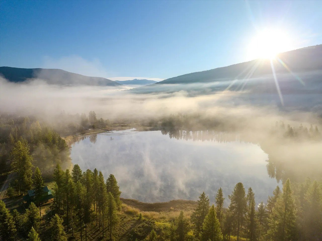 Montana cabin compound