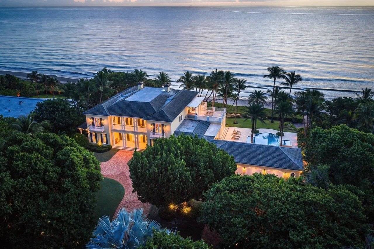 Retired Racehorse Breeder Lists His Palatial Palm Beach Compound for $89 Million—Complete With 120 Feet of Private Beach