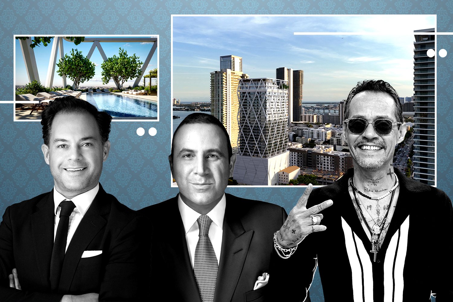 Home 40 Sam Nazarian, Marc Anthony’s HQ Hotels to Brand Miami Condos